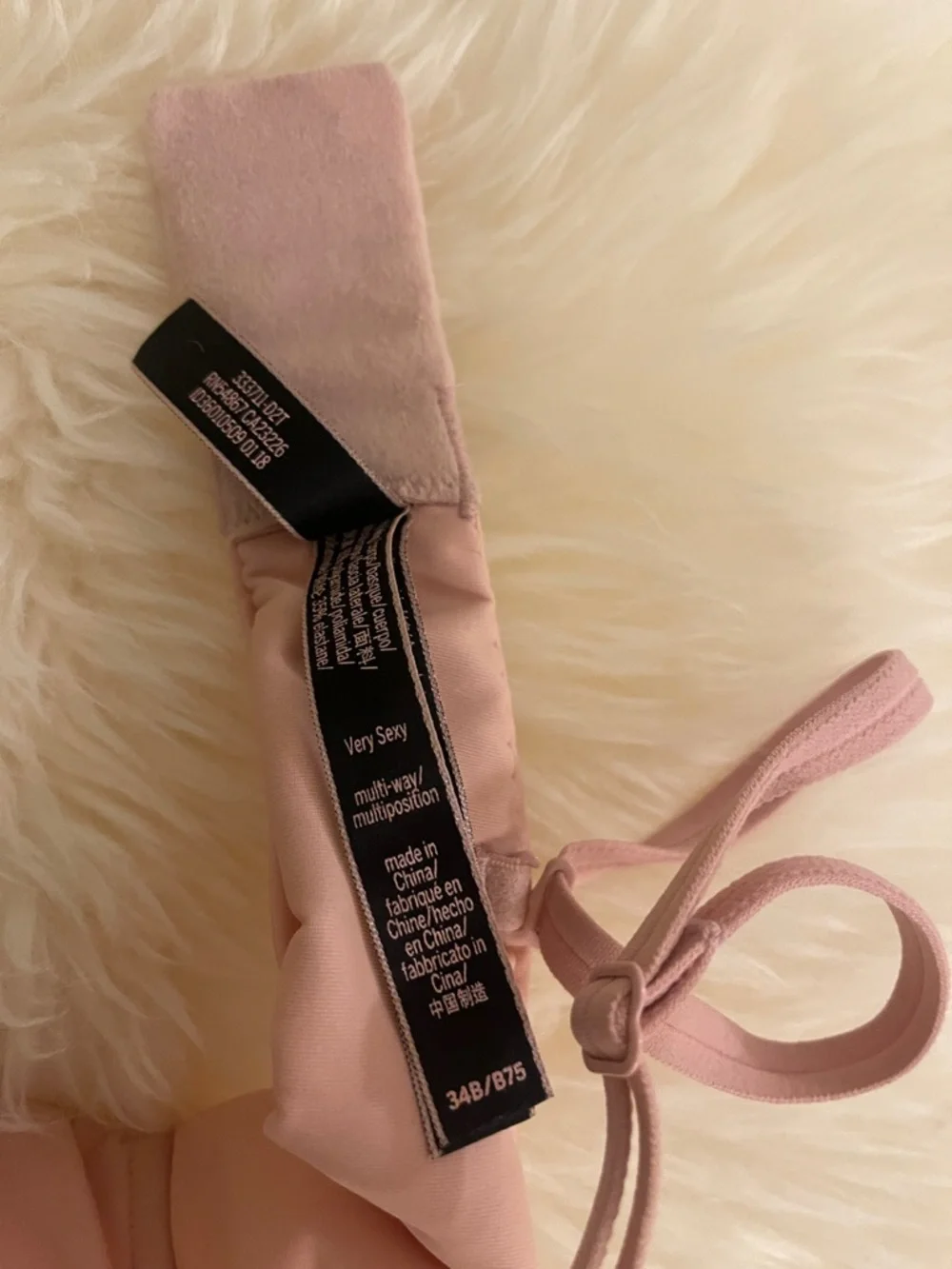 Victoria's Secret Blush Pink Padded Push-Up Bra , medium - Picture 3 of 8